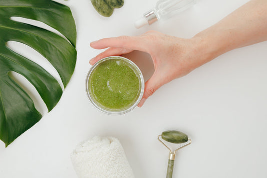 Matcha pour une peau radieuse, essaie le masque